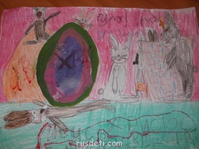 Конкурс рисунков Пасхальная открытка  - DSCF9472.JPG