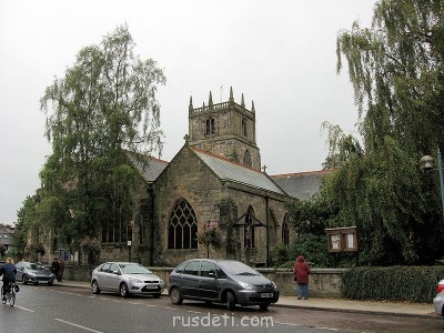 Церковь святого короля Освальда на месте его мученической кончины в Освестри,Шропшир,7 в.
