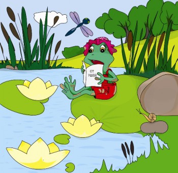 Кирилл Авдеенко. Поучительные стихи и потешки для дошколят - Квакушины уши500.jpg